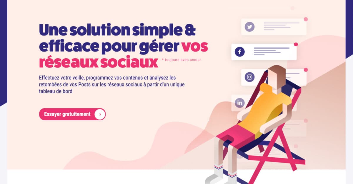Swello : un outil pour gérer ses comptes LinkedIn, Instagram, TikTok, Threads, Bluesky, Facebook et X
