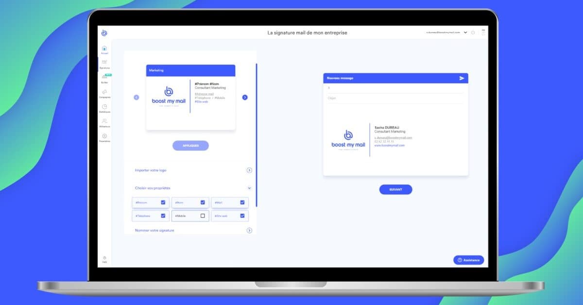 Boost My Mail : un outil idÃ©al pour les signatures mail de vos collaborateurs