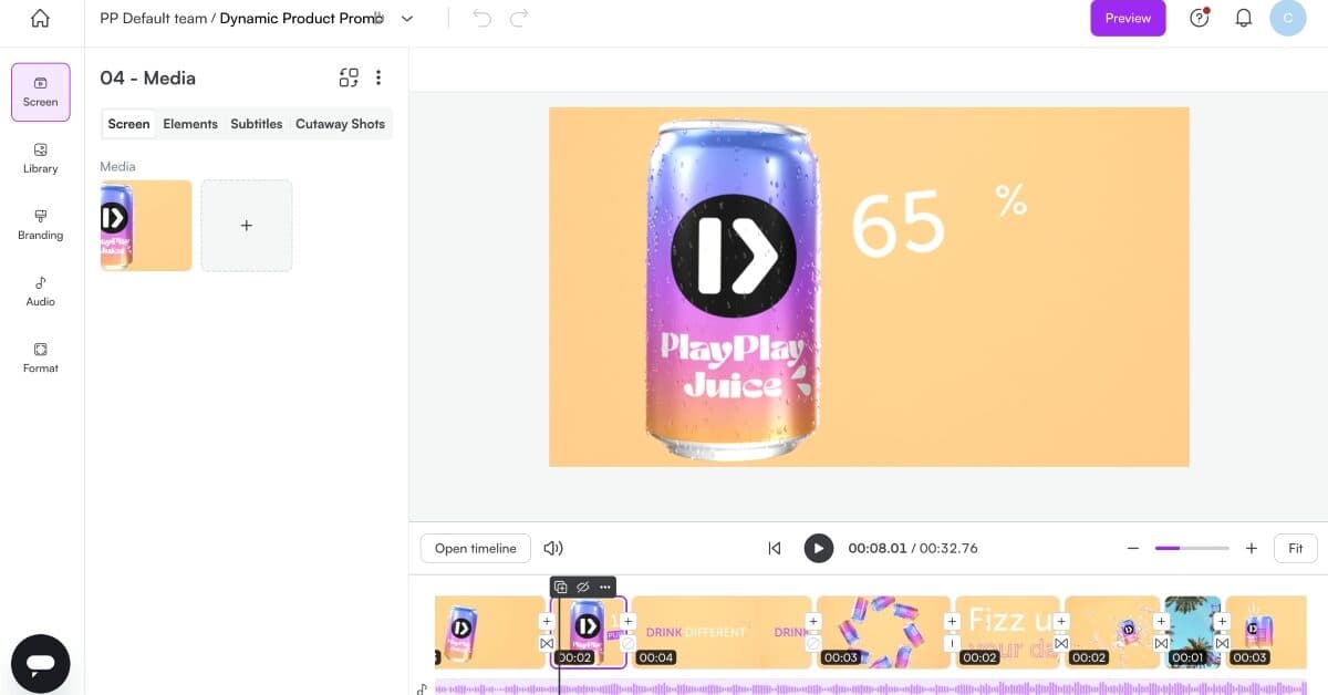PlayPlay : un outil de crÃ©ation de vidÃ©os professionnelles et personnalisables