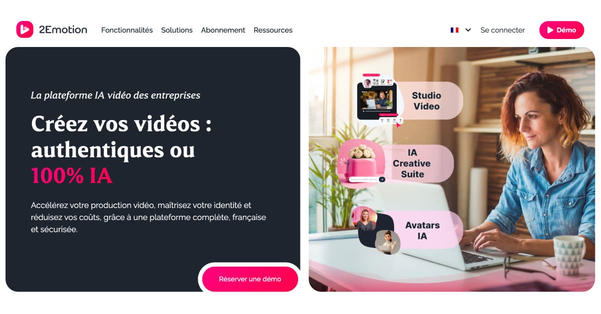 2Emotion : une plateforme IA pour crÃ©er des vidÃ©os professionnelles