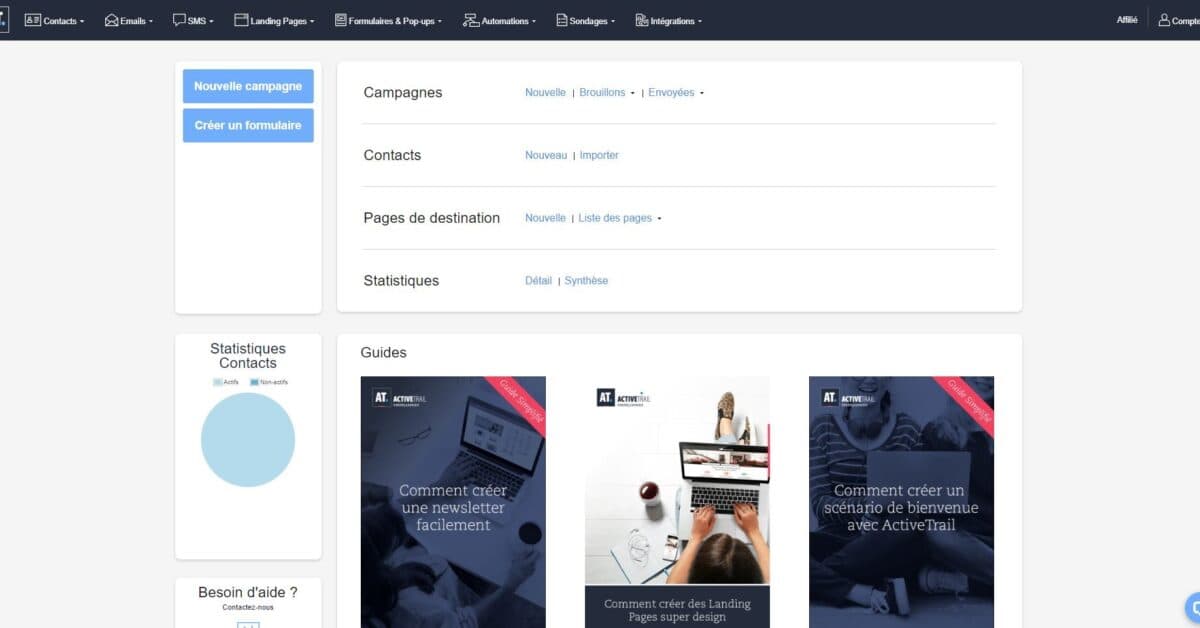 ActiveTrail : un outil franÃ§ais d'emailing et de marketing automation