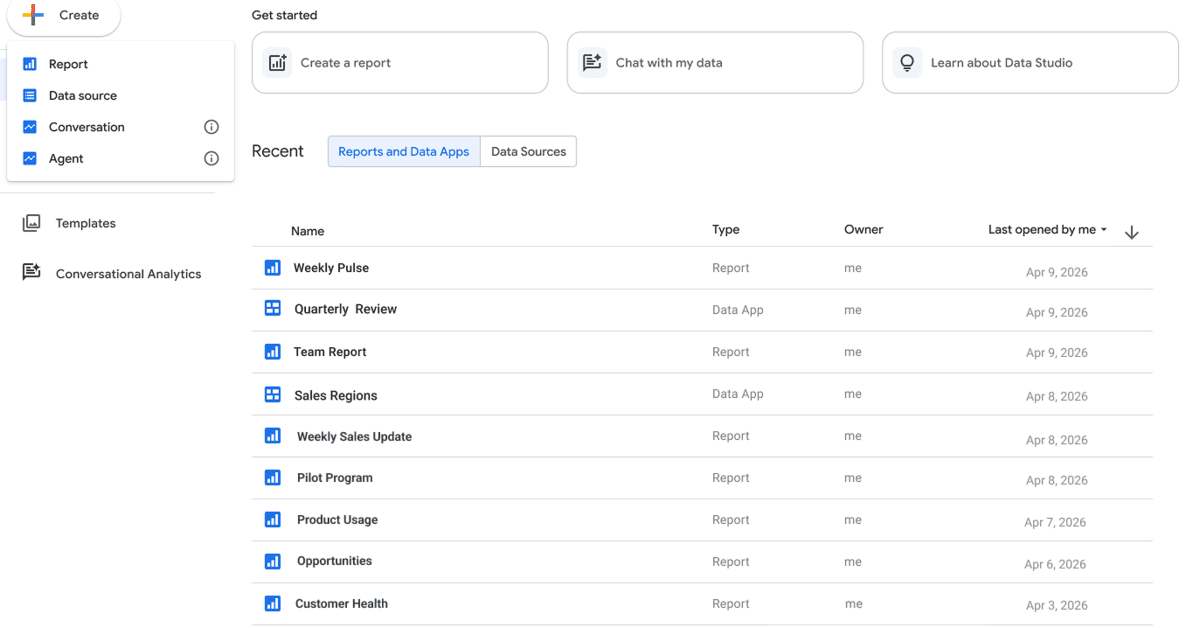 Data Studio : l'outil de reporting et de visualisation de donnÃ©es gratuit de Google