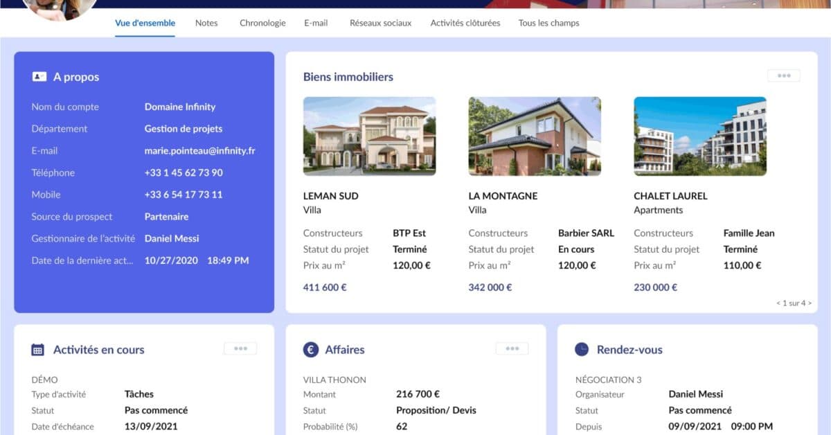 Zoho CRM : un outil complet pour gÃ©rer la relation client