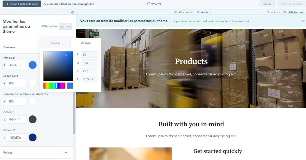 HubSpot CMS Hub : un outil pour crÃ©er un site web professionnel facilement