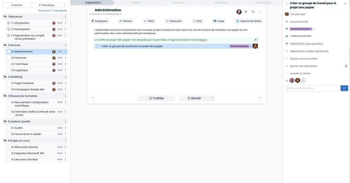 WEDO : une plateforme collaborative pour optimiser vos rÃ©unions et vos tÃ¢ches