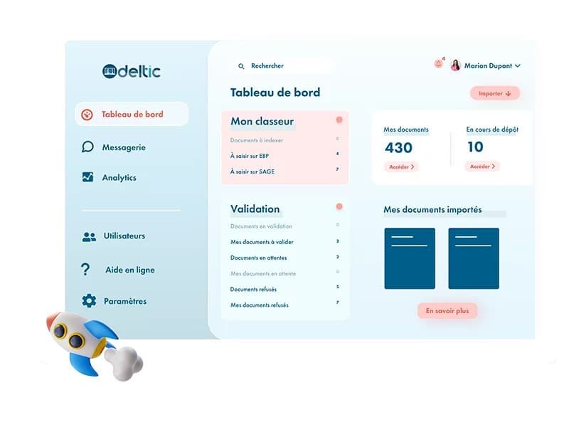 Deltic : un logiciel de GED complet, facile dâutilisation et sÃ©curisÃ©