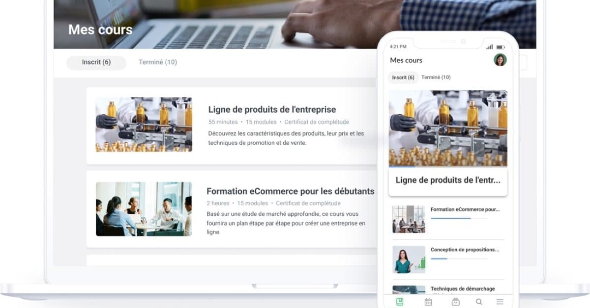 iSpring LMS : une plateforme LMS basée sur le cloud pour l'apprentissage en ligne