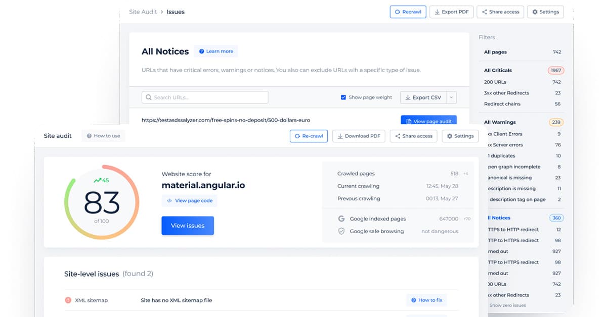 Sitechecker : une solution SEO complÃ¨te pour amÃ©liorer son rÃ©fÃ©rencement