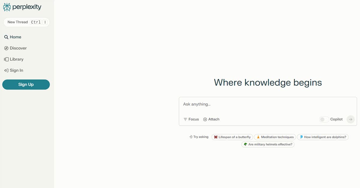 Perplexity : un moteur de recherche alimenté par l'intelligence artificielle