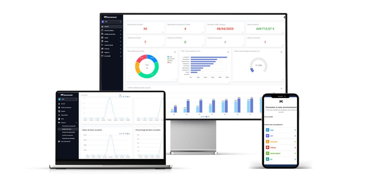 Karanext : une solution ERP tout-en-un pour les sociÃ©tÃ©s de services