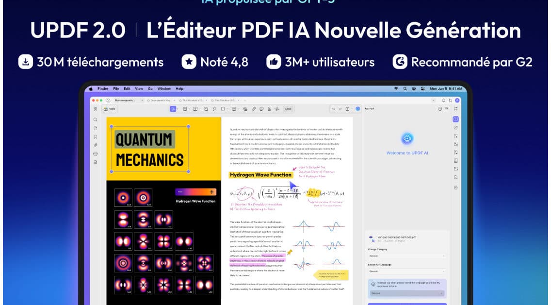 UPDF : un éditeur PDF tout-en-un avec des fonctionnalités IA