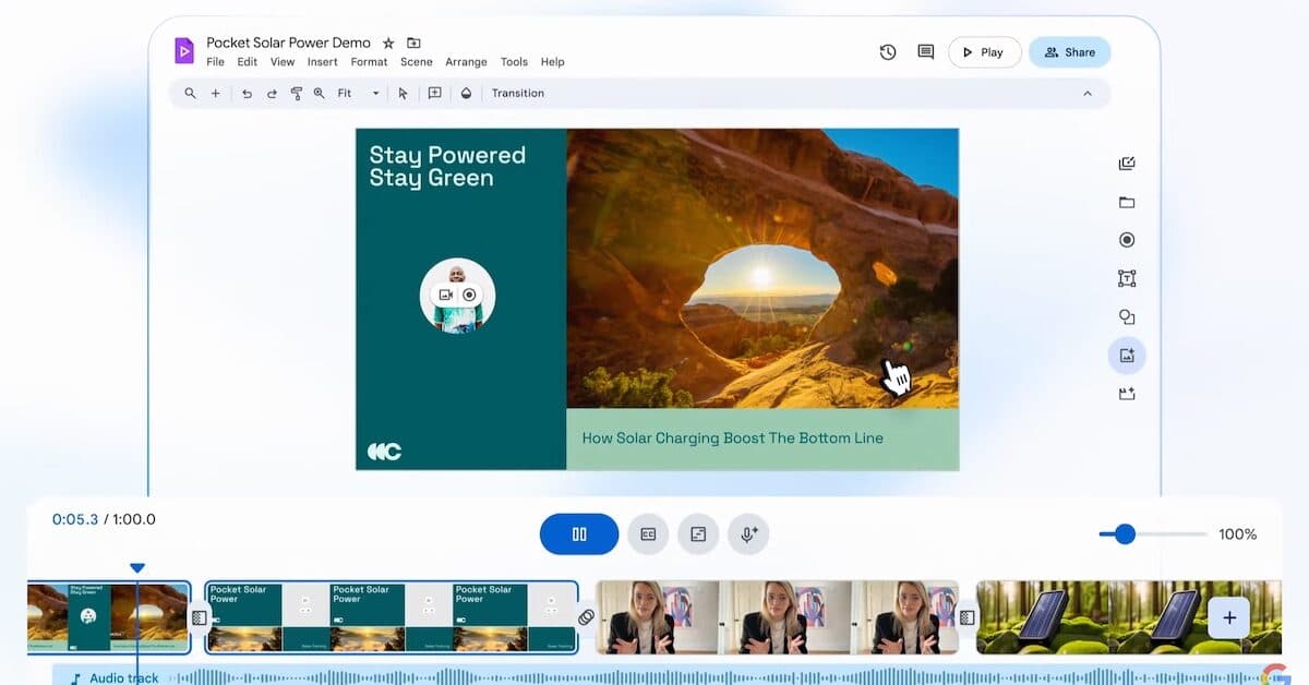 Google Vids : une solution de montage vidÃ©o collaboratif assistÃ© par IA