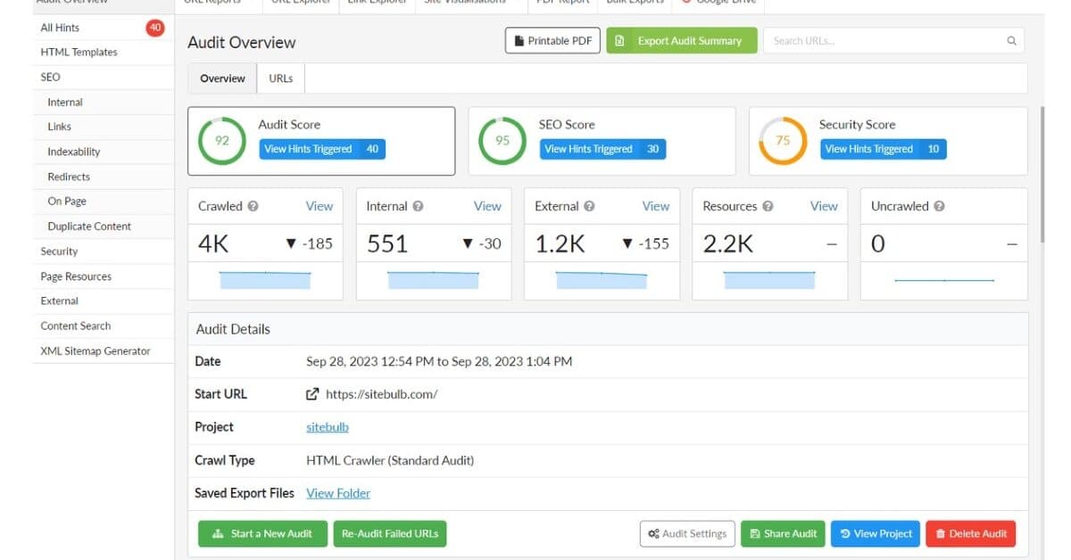 Sitebulb : un outil pour analyser et optimiser le rÃ©fÃ©rencement de votre site