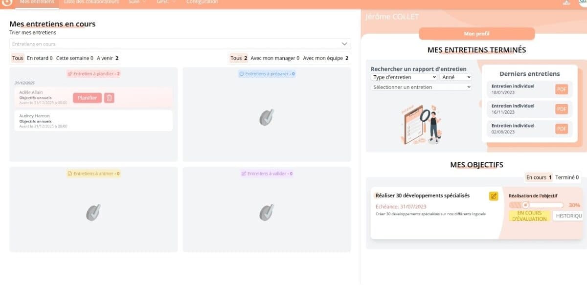 Skeely : un logiciel RH orientÃ© entretiens et GPEC