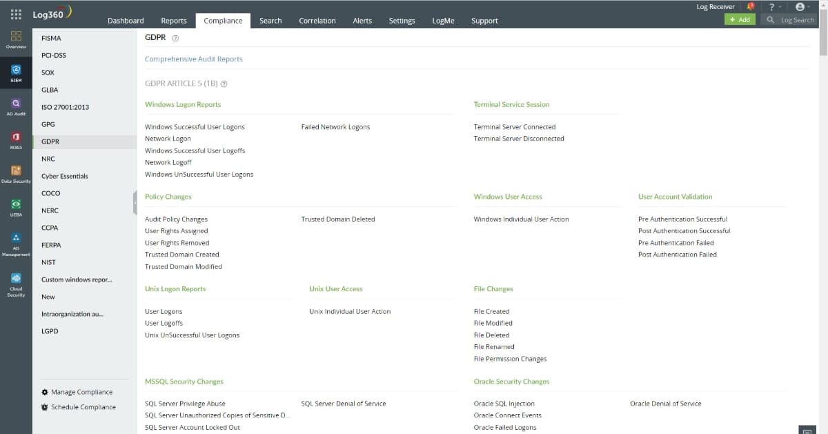 ManageEngine Log360 : une plateforme de sÃ©curitÃ© pour analyser les activitÃ©s rÃ©seau