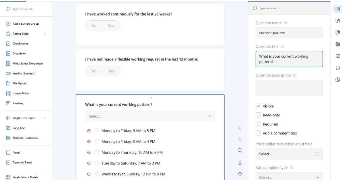 SurveyJS : une bibliothÃ¨que JavaScript pour intÃ©grer des formulaires interactifs