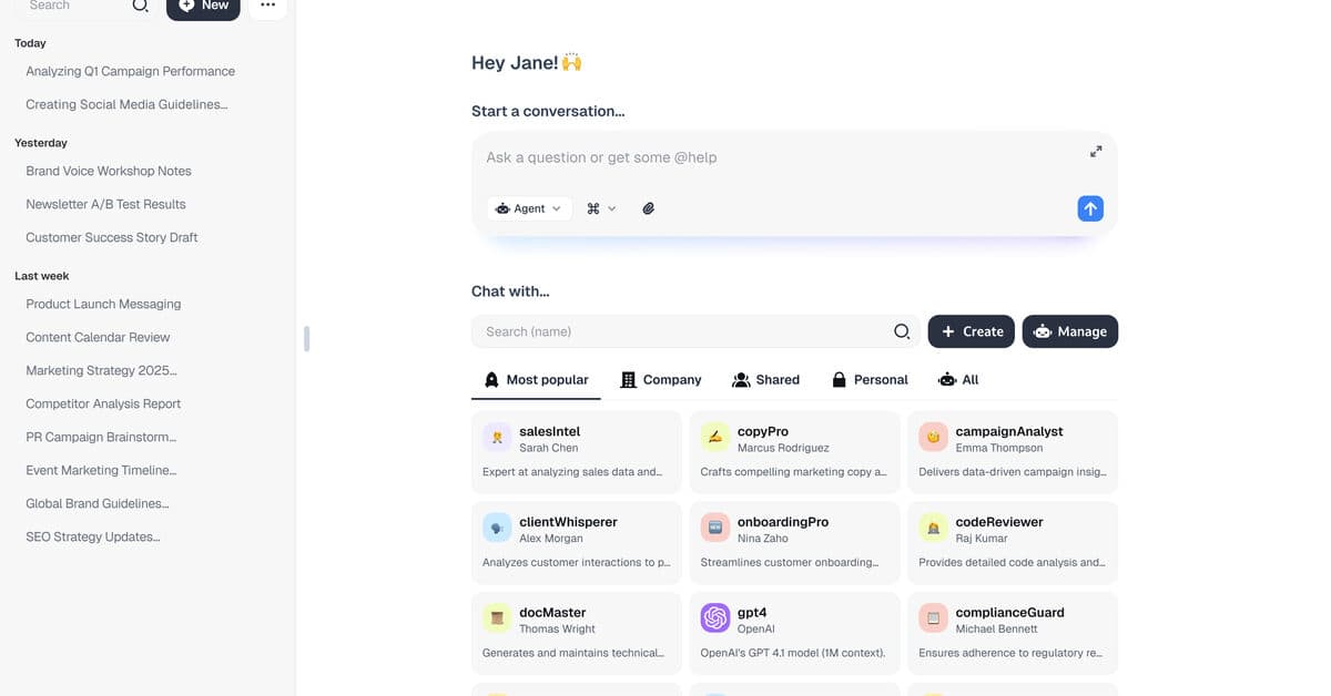 Dust : une solution de crÃ©ation et dÃ©ploiement d'agents IA en Ã©quipe