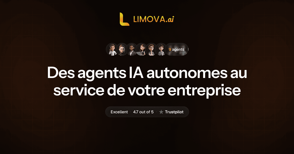 Limova : une plateforme d'agents IA pour automatiser les tâches en entreprise
