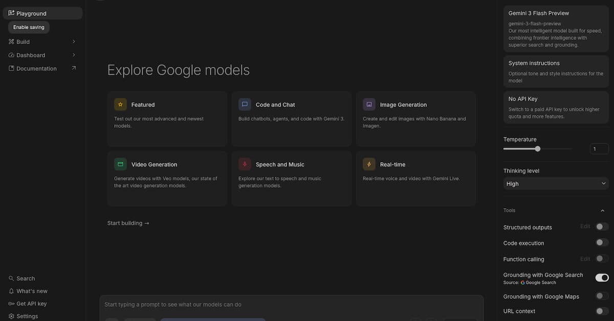Google AI Studio : un outil pour tester et exploiter les modèles Gemini de Google