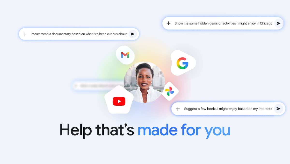 Personal Intelligence&nbsp;: Gemini exploite vos données Google pour personnaliser ses réponses