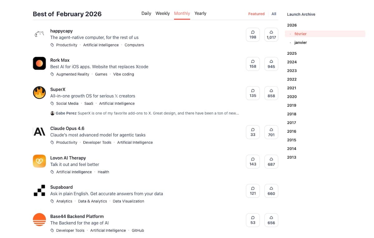 IA, productivité, social media&nbsp;: 5 nouveaux outils à découvrir en février 2026