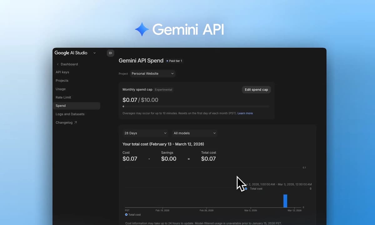 Google déploie enfin des outils pour contrôler les coûts de l&rsquo;API Gemini