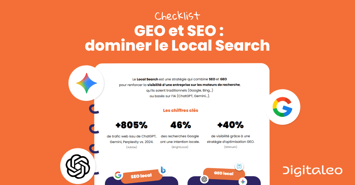 Checklist SEO et GEO&nbsp;: dominez le Local Search