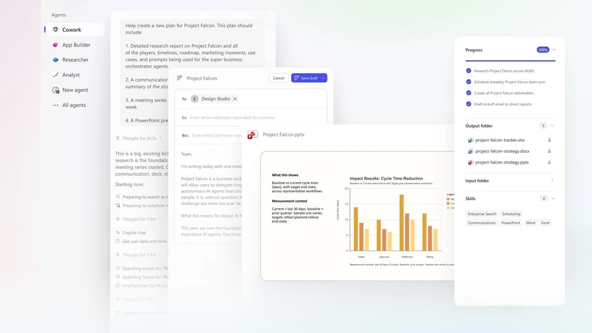 Copilot Cowork&nbsp;: Microsoft intègre la technologie d&rsquo;Anthropic pour déléguer des tâches dans ...