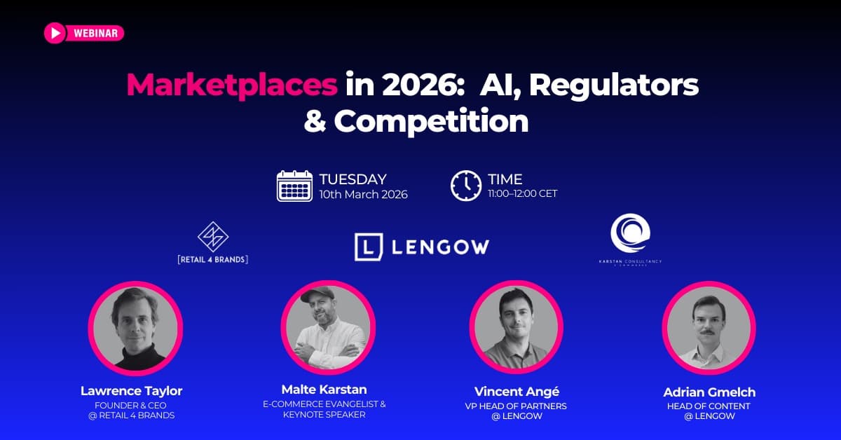 Webinar : les marketplaces en 2026, quelles stratégies pour accélérer votre croissance ?
