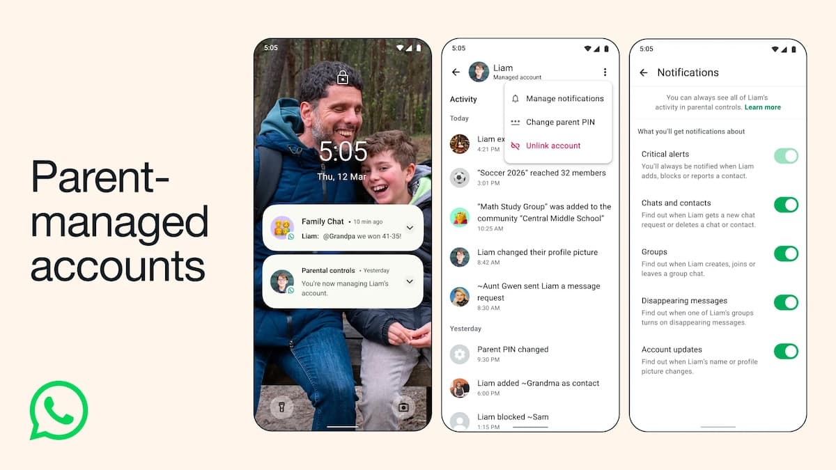 WhatsApp&nbsp;: les moins de 13 ans peuvent désormais utiliser l&rsquo;application sous contrôle parental
