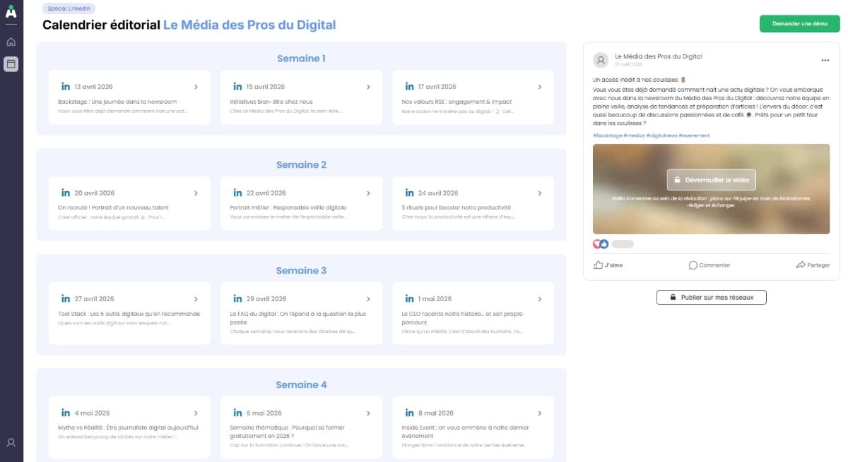 LinkedIn&nbsp;: 12 idées de publications pour booster la visibilité de votre entreprise