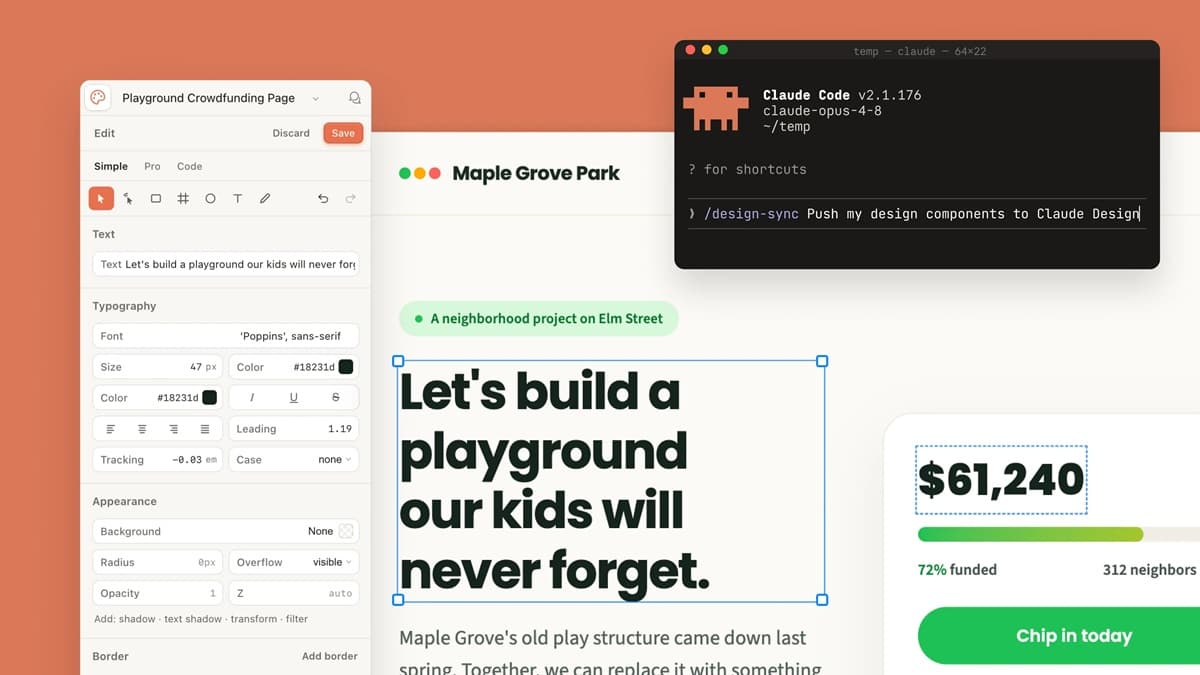 Claude Design prend en charge votre design system et élargit ses connecteurs