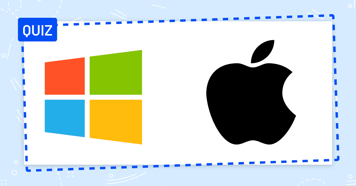 Test de personnalité&nbsp;: êtes-vous plutôt Mac ou PC&nbsp;?