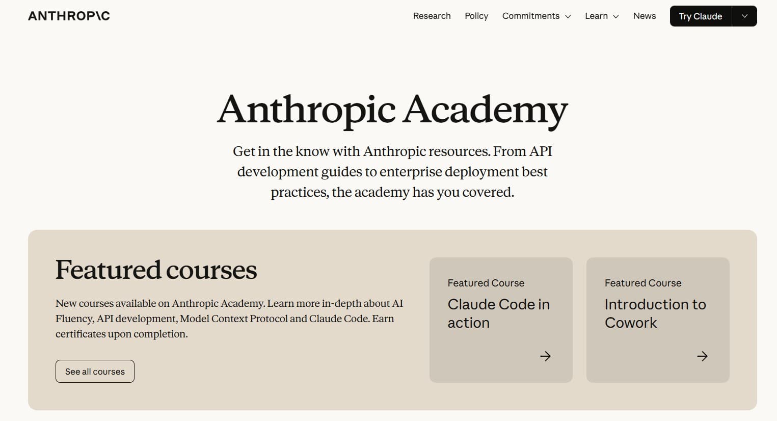 Anthropic Academy&nbsp;: comment se former gratuitement à l&rsquo;IA et à Claude