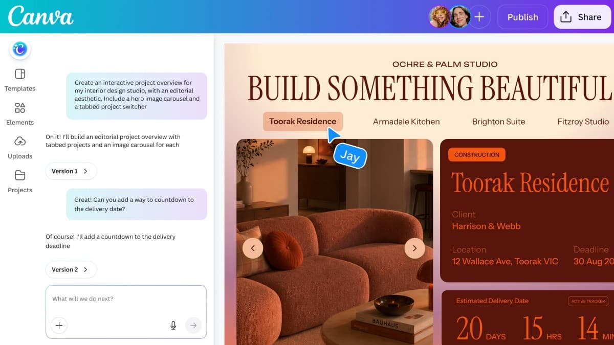 Canva Code passe en version 2.0 et s&rsquo;ouvre à tous les utilisateurs
