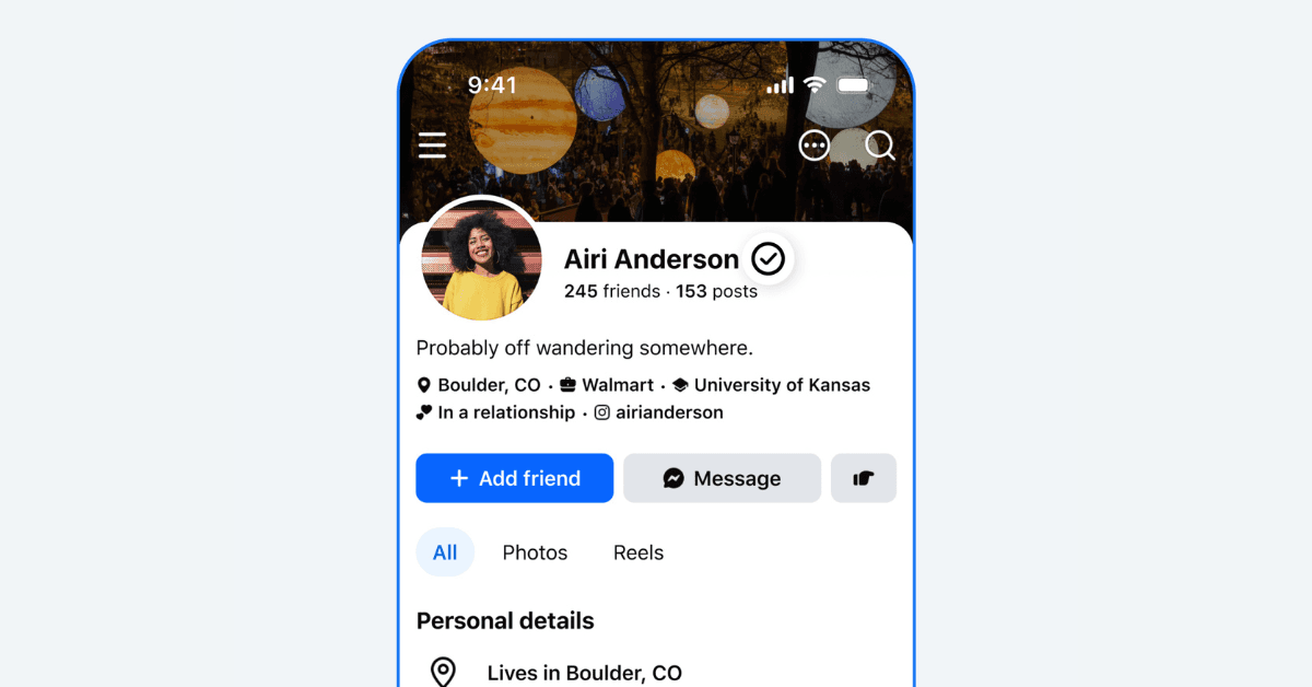 Meta lance Facebook Verified, un badge de certification gratuit